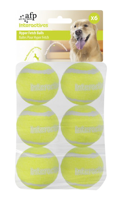 Balles de tennis AFP Super Bounce (lot de 6)