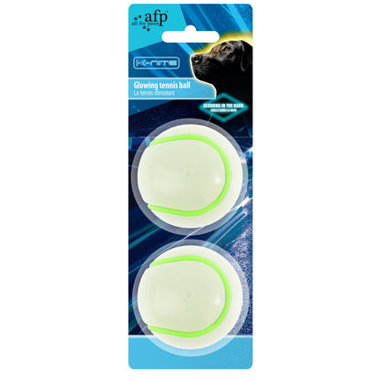 Lot de 2 Balles de Tennis Phosphorescentes AFP