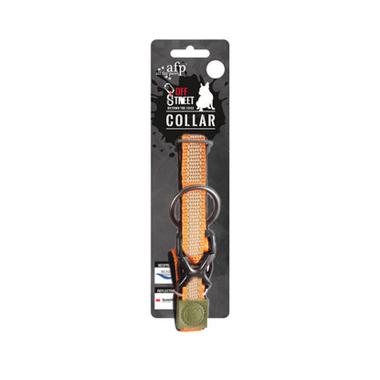 Collier pour chien Orange  -AFP