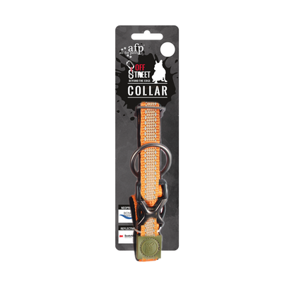 Collier pour chien Orange  -AFP