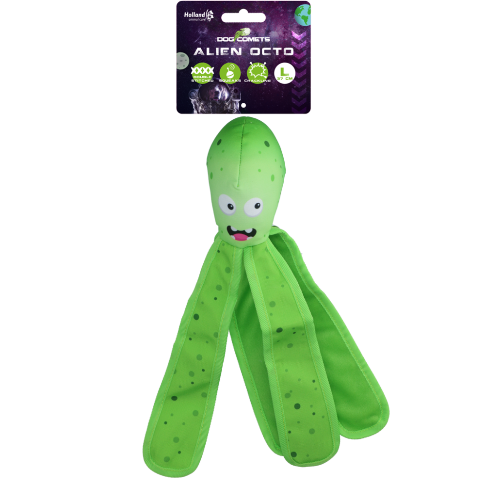 Jouet Flottant & Craquant – Dog Comets Alien Pieuvre