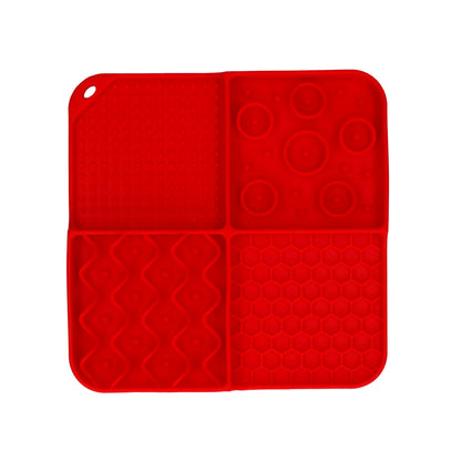 Tapis de Léchage 4-en-1 à Ventouses Dimensions — Eat Slow Live Longer
