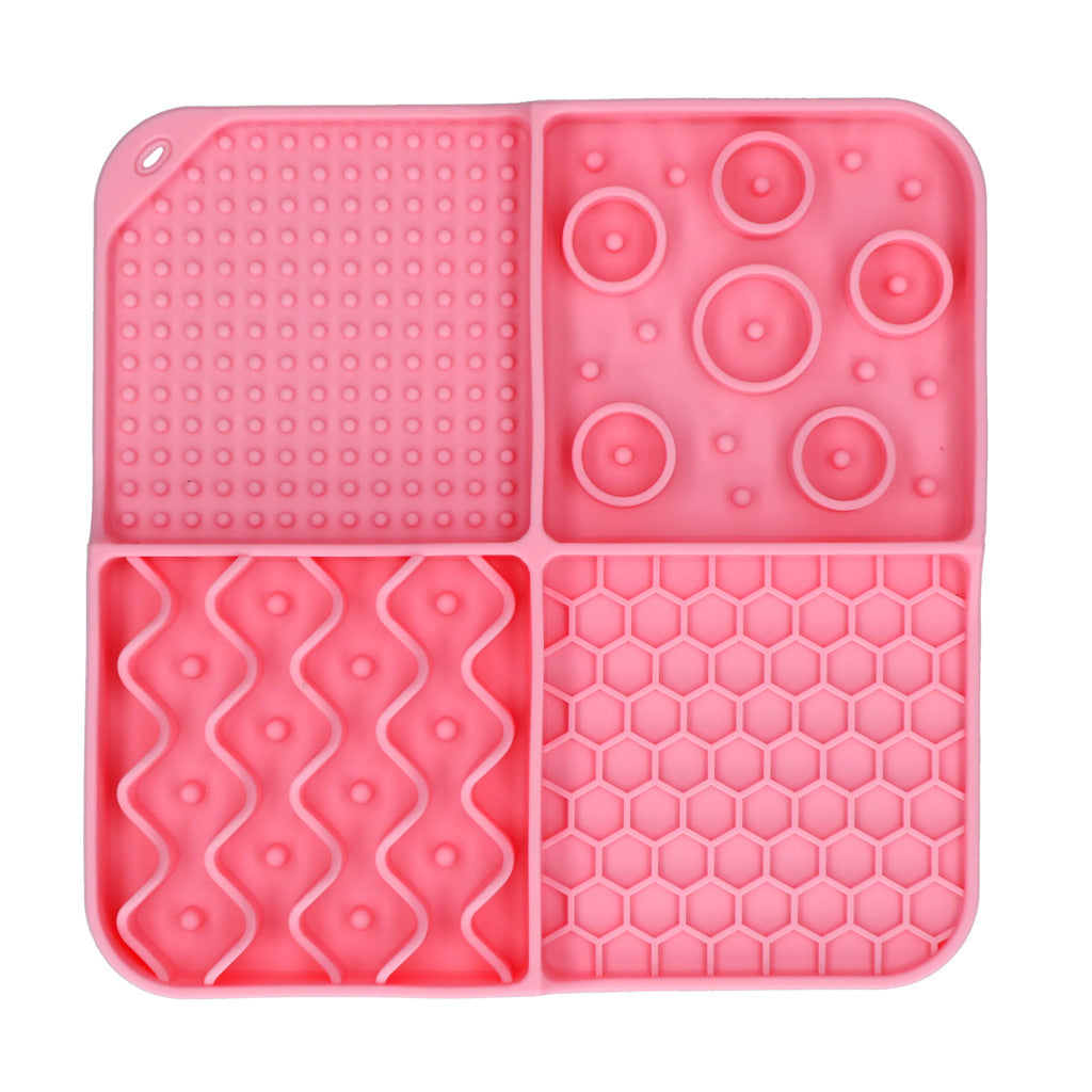 Tapis de Léchage 4-en-1 à Ventouses Dimensions — Eat Slow Live Longer
