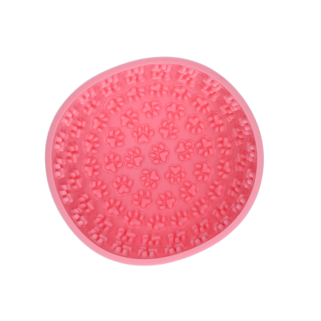 Bol à Lécher Bancal en Silicone Wobble Bowl — Eat Slow Live Longer