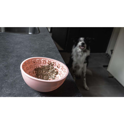 Bol à Lécher Bancal en Silicone Wobble Bowl — Eat Slow Live Longer