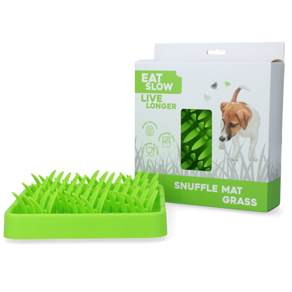 Tapis de Fouille en Silicone Forme Herbe Snuffle Mat Grass — Eat Slow Live Longer
