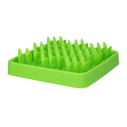 Tapis de Fouille en Silicone Forme Herbe Snuffle Mat Grass — Eat Slow Live Longer