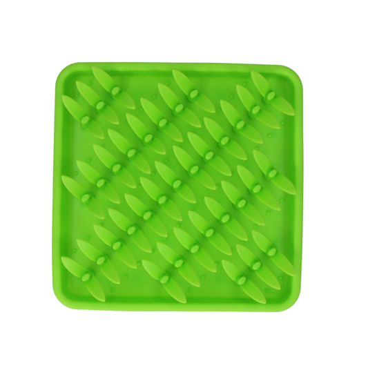 Tapis de Fouille en Silicone Forme Herbe Snuffle Mat Grass — Eat Slow Live Longer