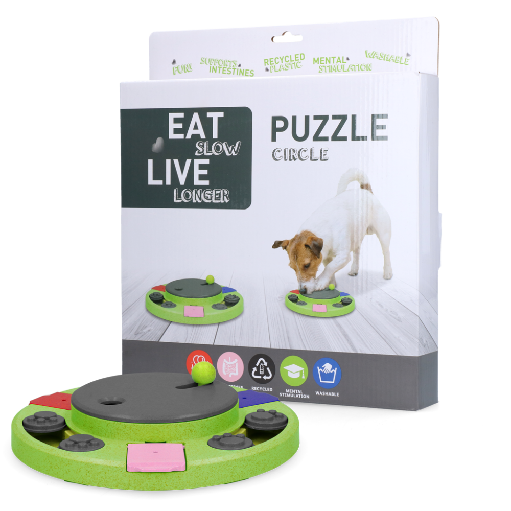 Jeu d'Intelligence et Puzzle d'Occupation pour Chien — Eat Slow Live Longer