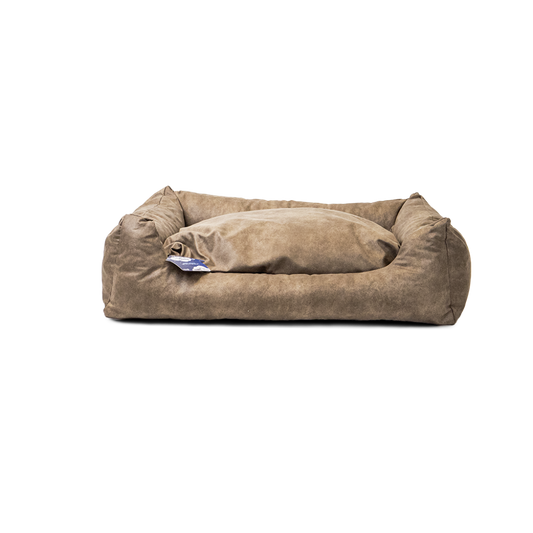 Panier pour Chien 2-en-1 en Suédine Sweet Dreams — Let's Sleep