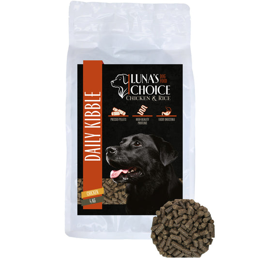Croquettes Poulet & Riz -  Luna's Choice 4 & 12 kg