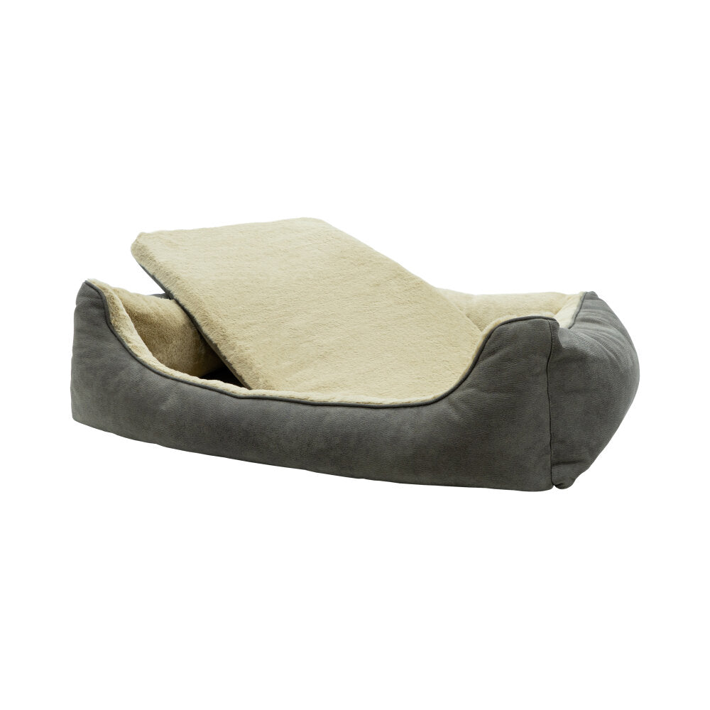 Canapé Orthopédique en Velours pour Petit Chien — Madison