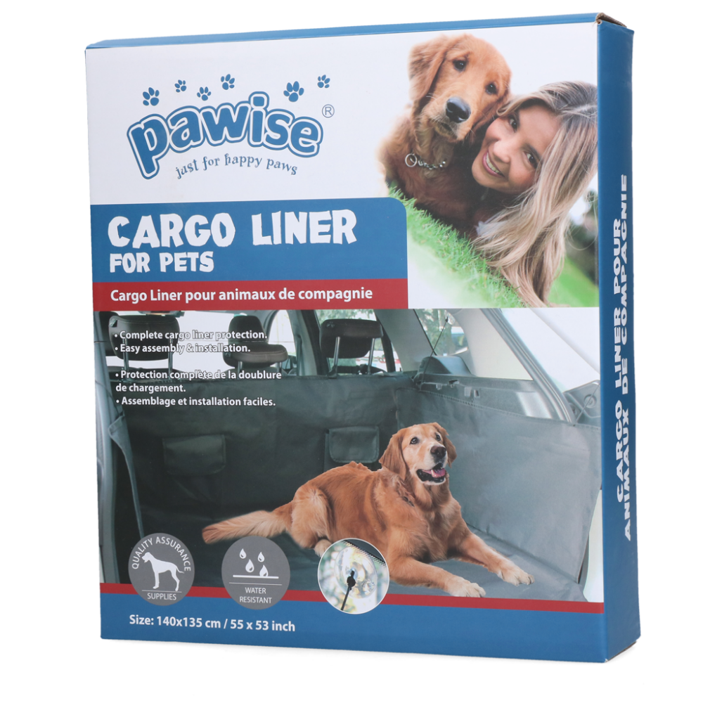 Housse de Protection Coffre et Banquette Arrière pour Chien – Étanche & Anti-Rayures (140 x 135 cm)
