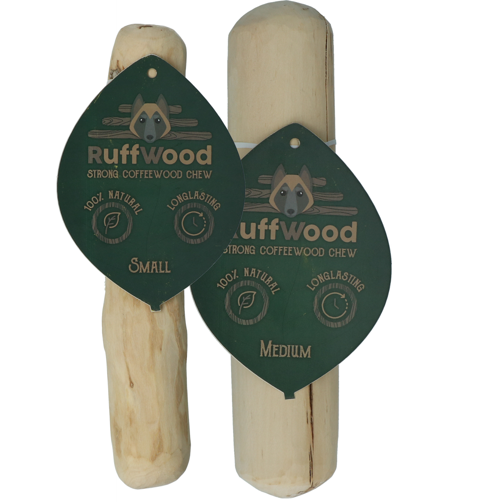 Bâton de Mastication en Bois de Caféier Naturel – Ruffwood Coffee