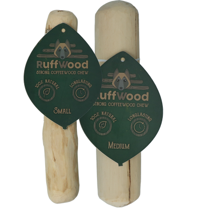 Bâton de Mastication en Bois de Caféier Naturel – Ruffwood Coffee