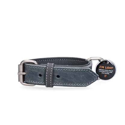 Collier en Cuir Supérieur Connecté – Spotted! Pro