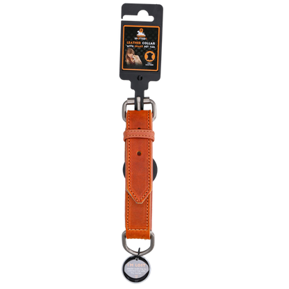 Collier en Cuir Supérieur Connecté – Spotted! Pro