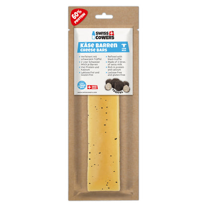 Barres de Fromage de Suisse à la Truffe Noire – SwissCowers
