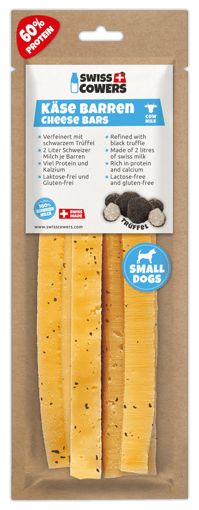 Barres de Fromage de Suisse à la Truffe Noire – SwissCowers
