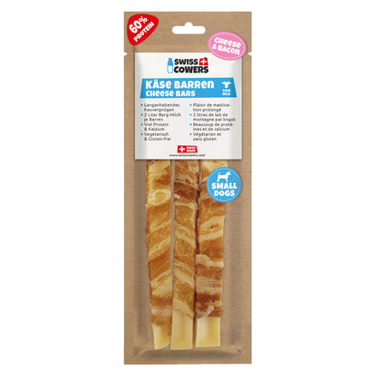 Barres de Fromage de Suisse & Bacon – SwissCowers