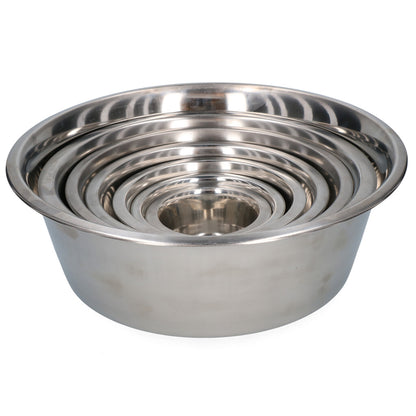 Gamelle Inox Classique à Bord Large Surélevé