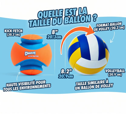 Ballon Sonore « Kick Fetch » – Chuckit! Giggle